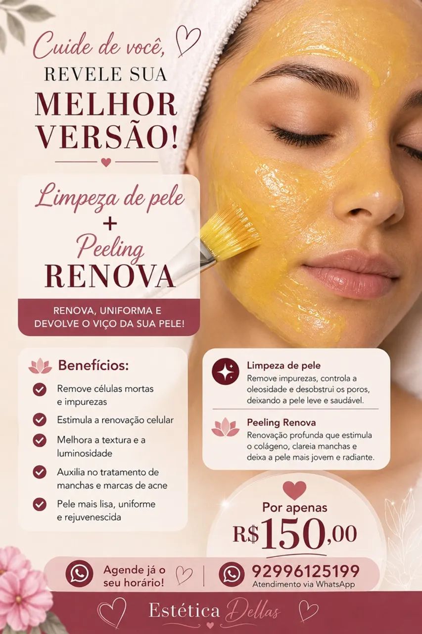 Limpeza de pele 