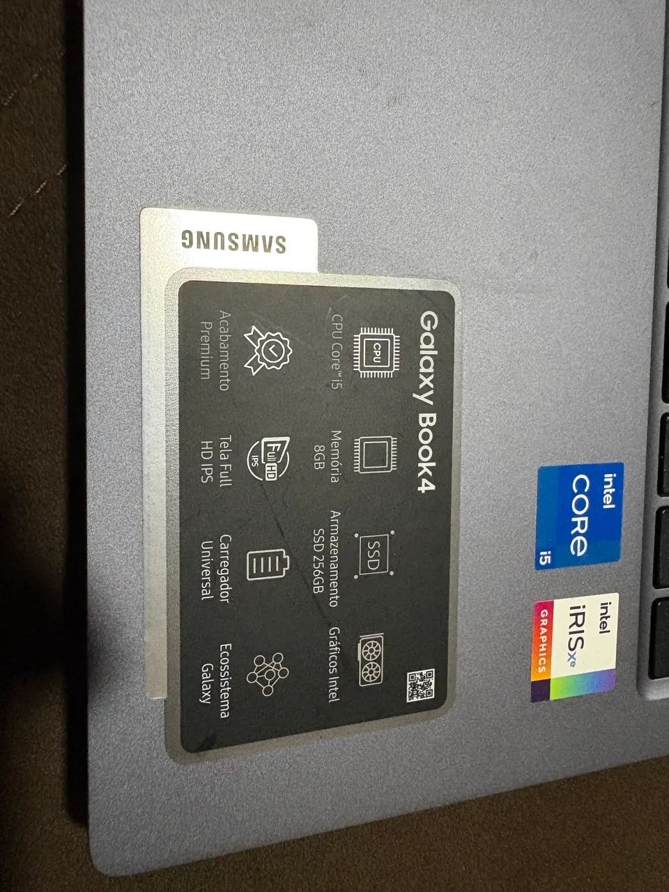 Notbook Samsung book íris  Xe i5 8g e 256  - Foto 4