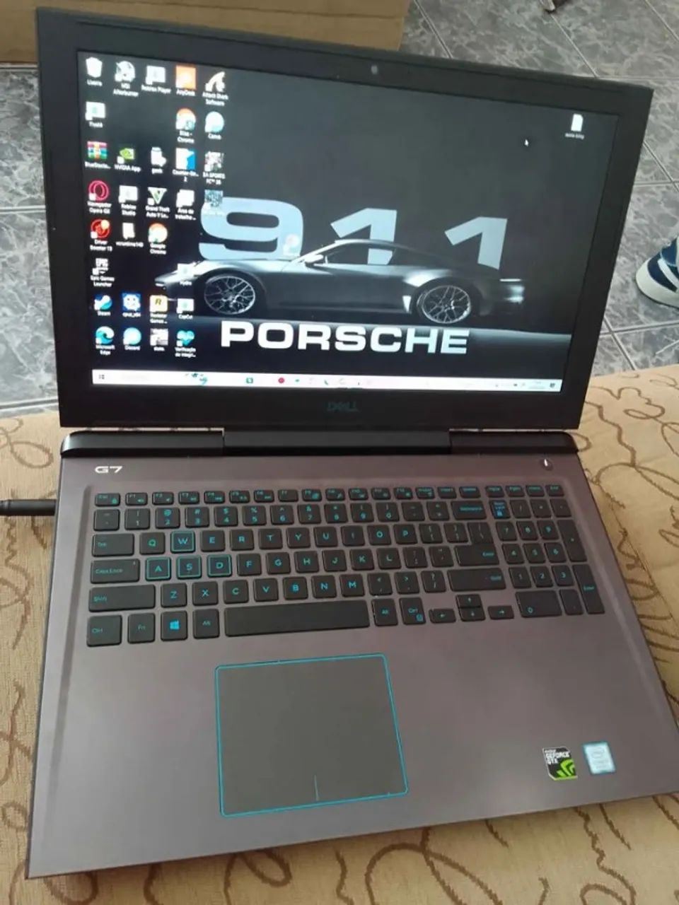 Notebook gamer Dell G7 troco Leia