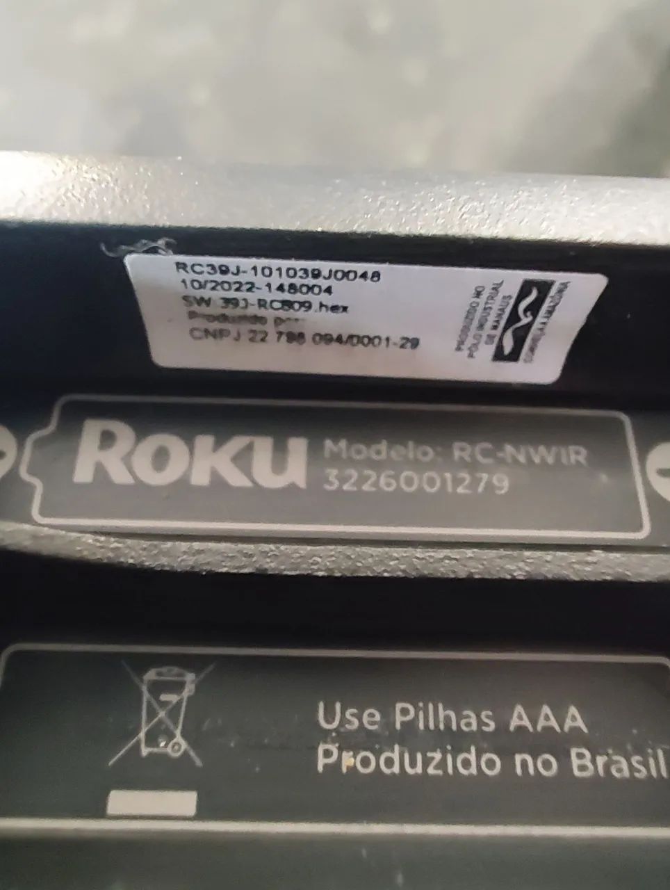 Controle remoto original AOC Roku - Foto 2