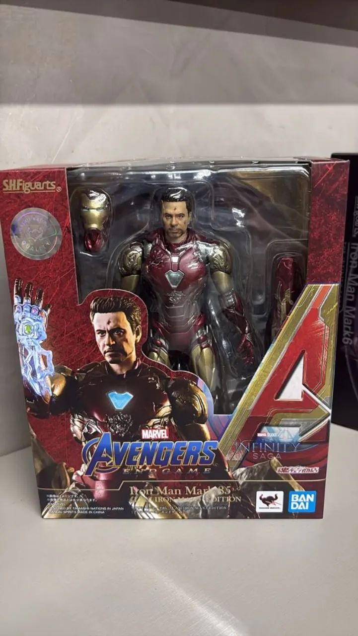Iron man avengers endgame mark 85 shf- bandai - Foto 2
