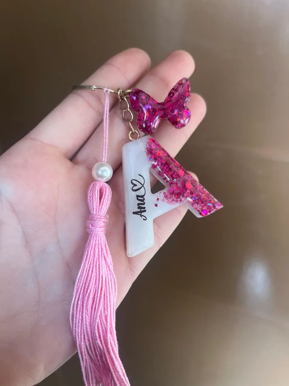 Chaveiro personalizado de resina  - Foto 4