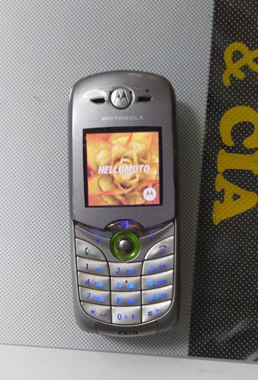 MOTOROLA C650 RARIDADE ( OPERADORA CLARO)