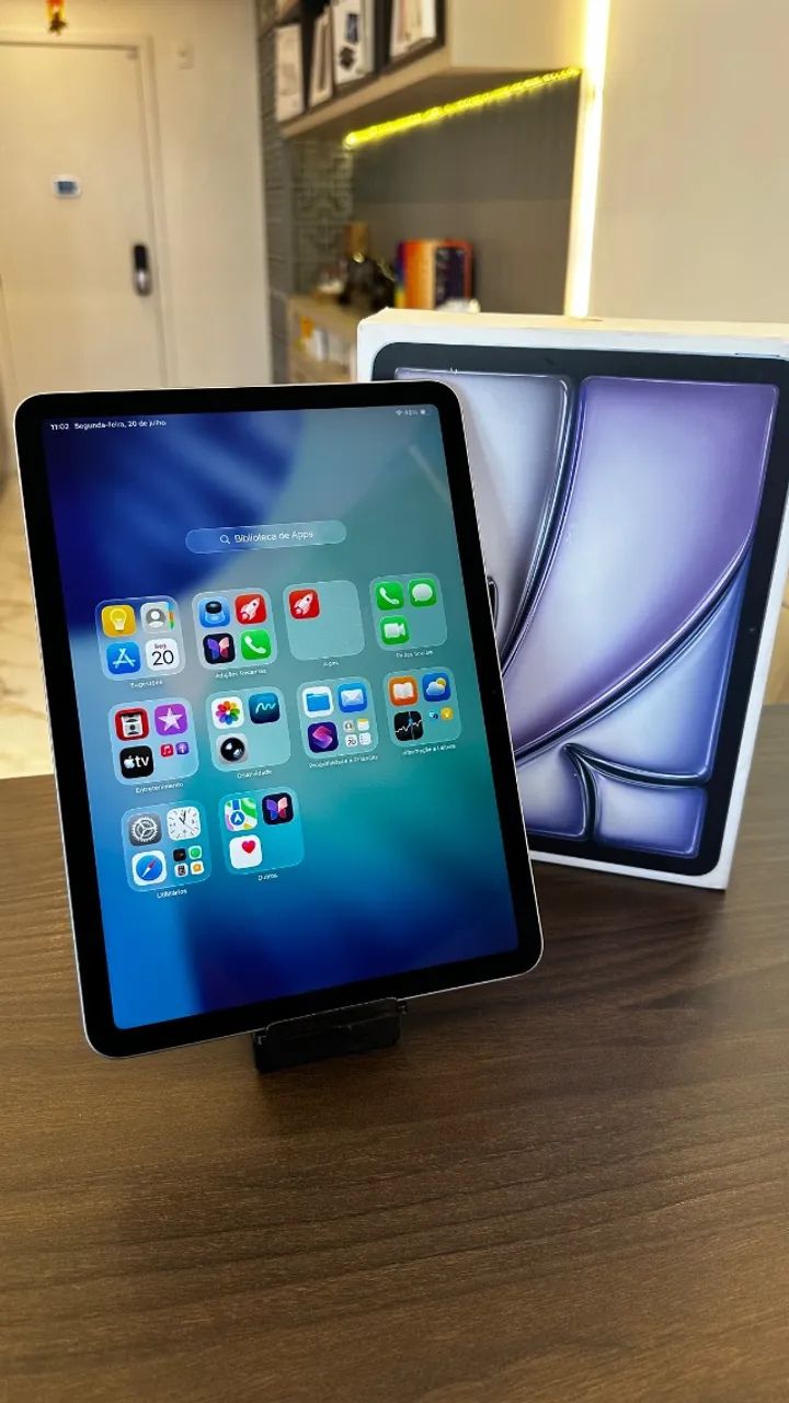 IPAD AIR M3 128GB WIFI 11 POLEGADAS SEMINOVO / LOJA FÍSICA - Foto 2