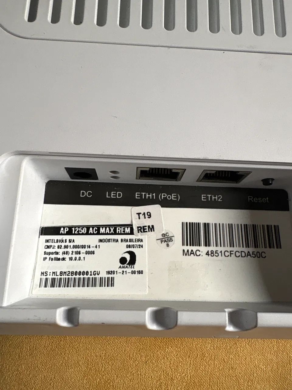 ROTEADOR INTELBRAS - AP 1250 AC MAX REM + BRINDE - Foto 2