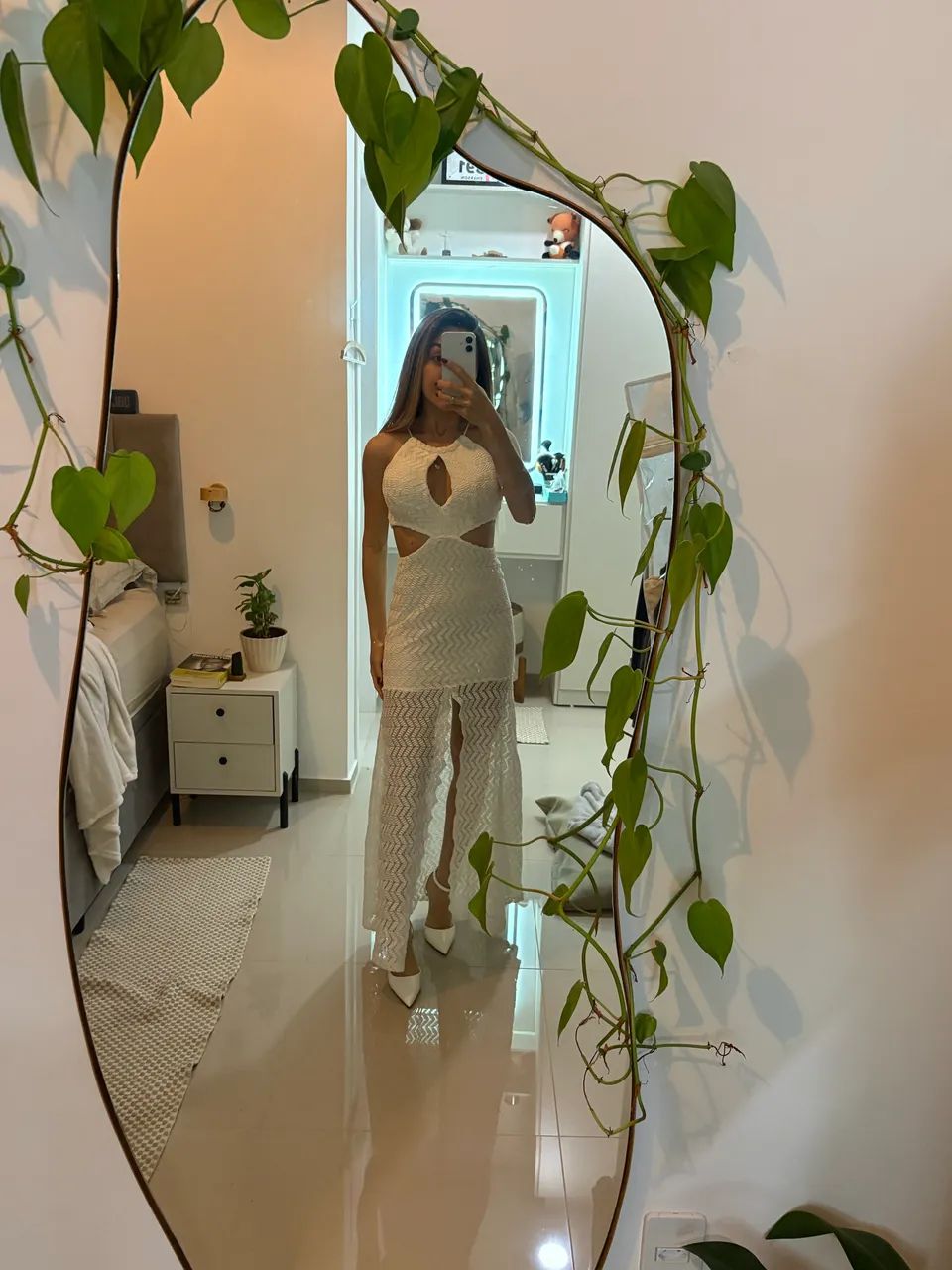 VESTIDO RENDA BRANCO  - Foto 2