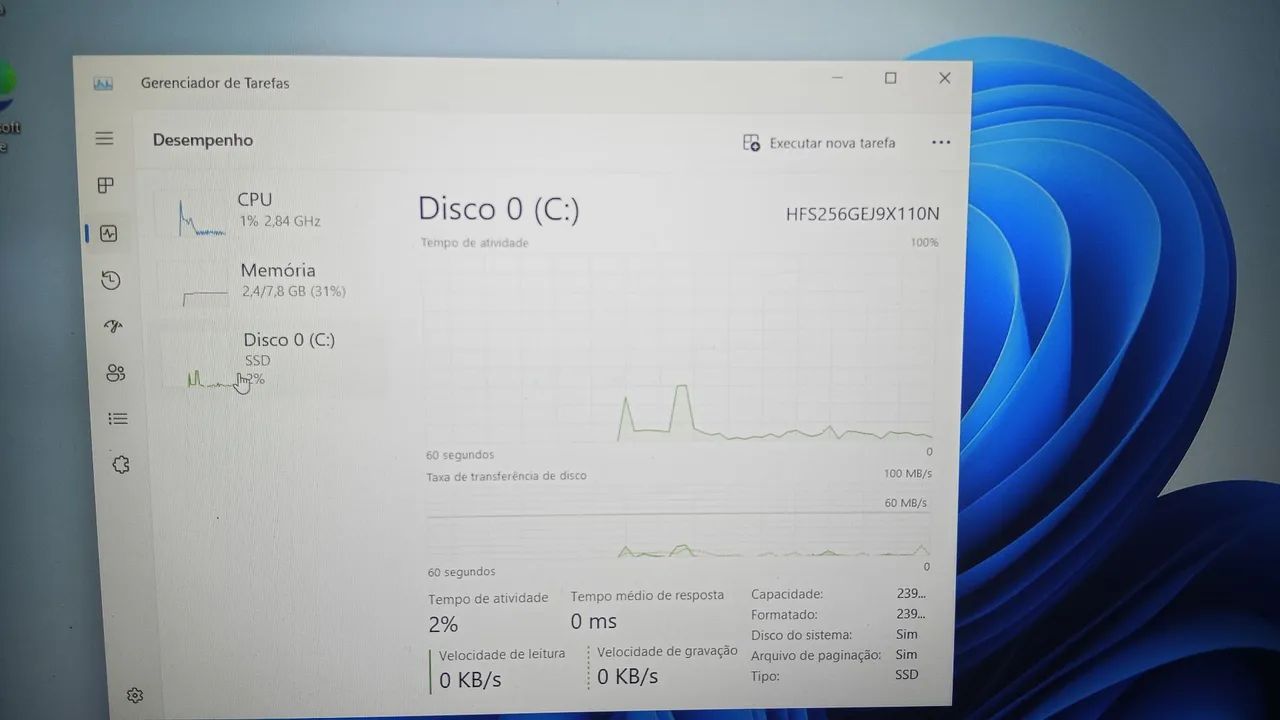 Notebook Acer i5 (11ª Geração) - 8GB de RAM e SSD - Foto 3