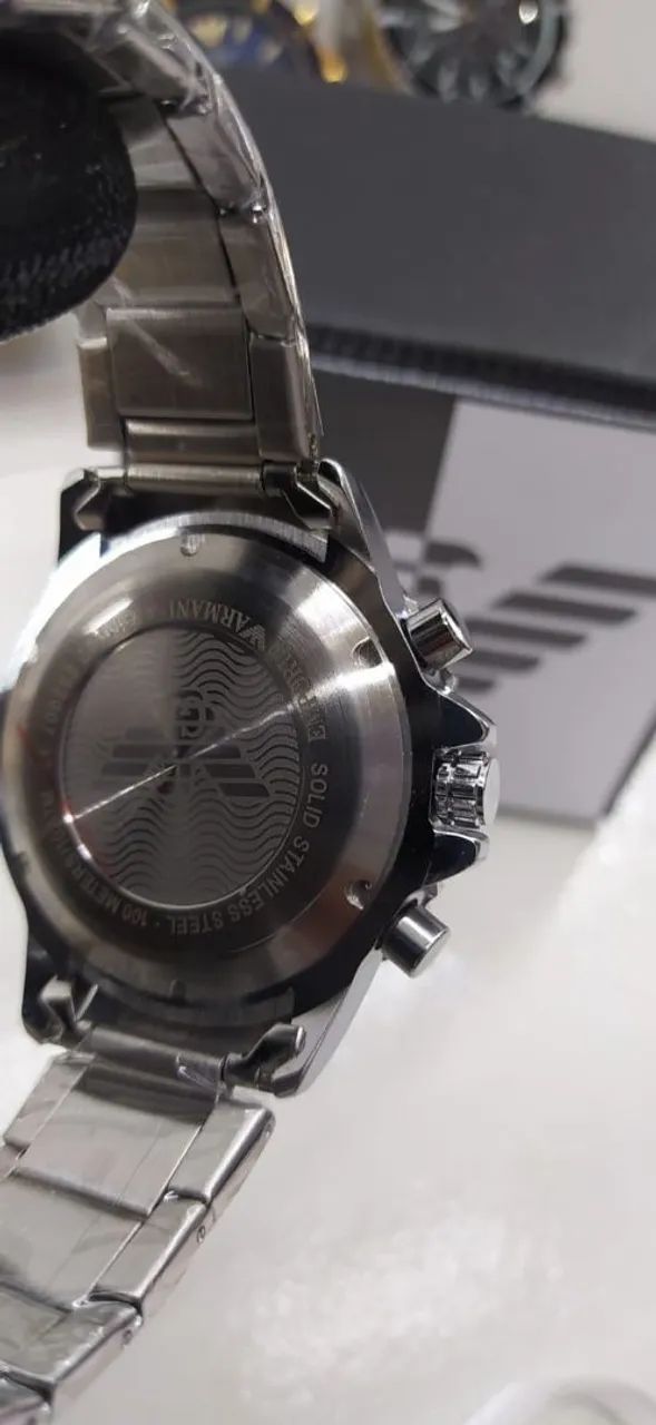 RELÓGIO MASCULINO EMPÓRIO ARMANI  - Foto 4