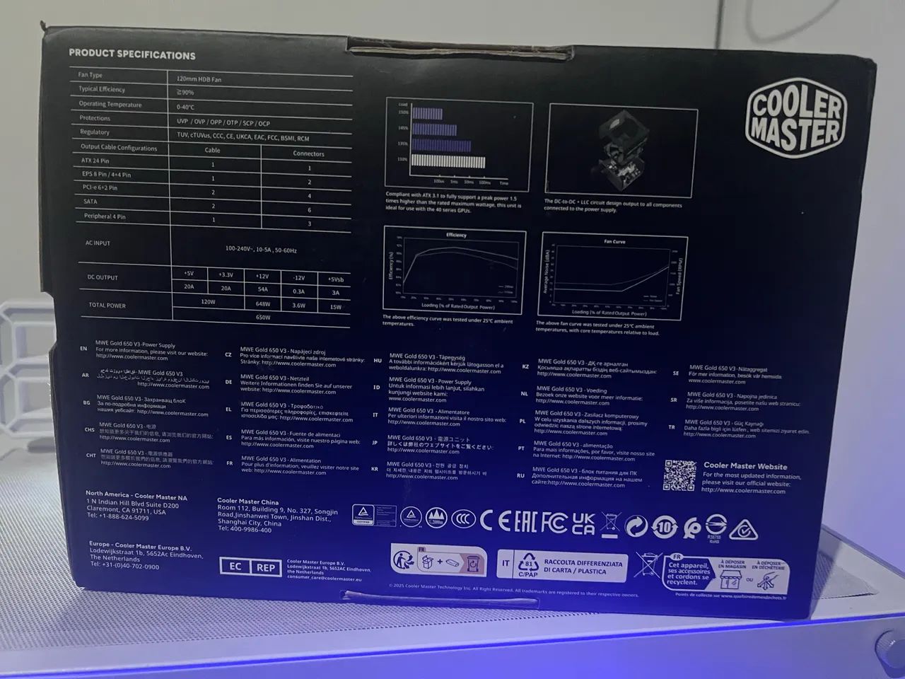 Fonte cooler master 650w  - Foto 2