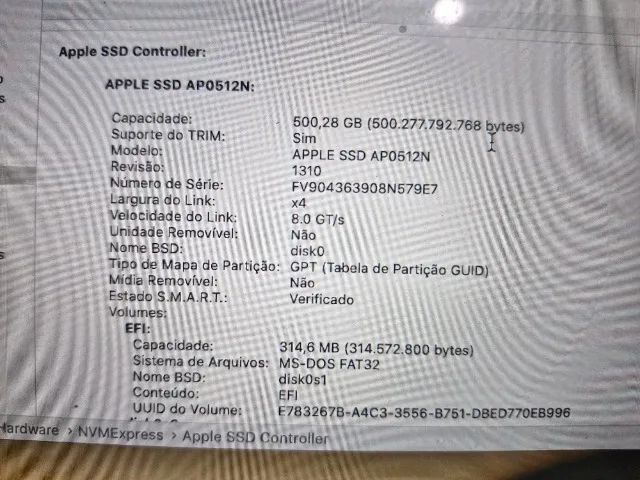 Placa mãe MacBook Air A2179 - Foto 5