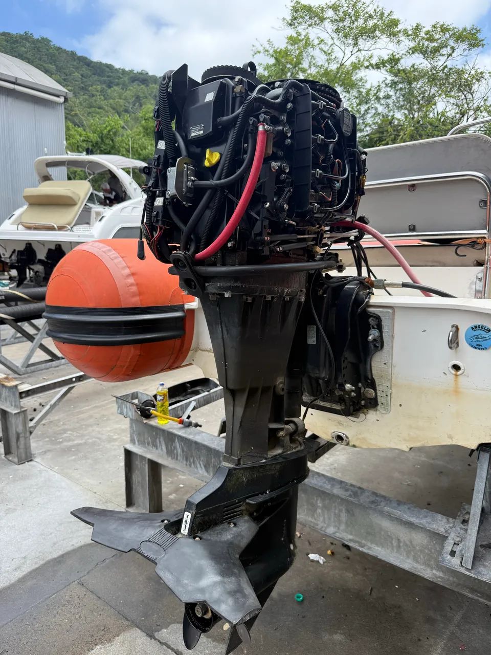 Bote inflável Zefir 4.2m, motor Mercury 60hp - Foto 11