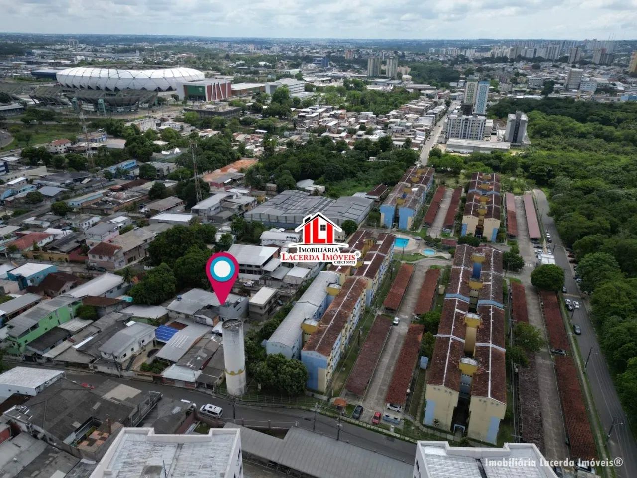 Prédio com 4 Apartamentos, RENDA DE 7 MIL, 446m² Edificado, Próximo da Arena Amazonia - Foto 2