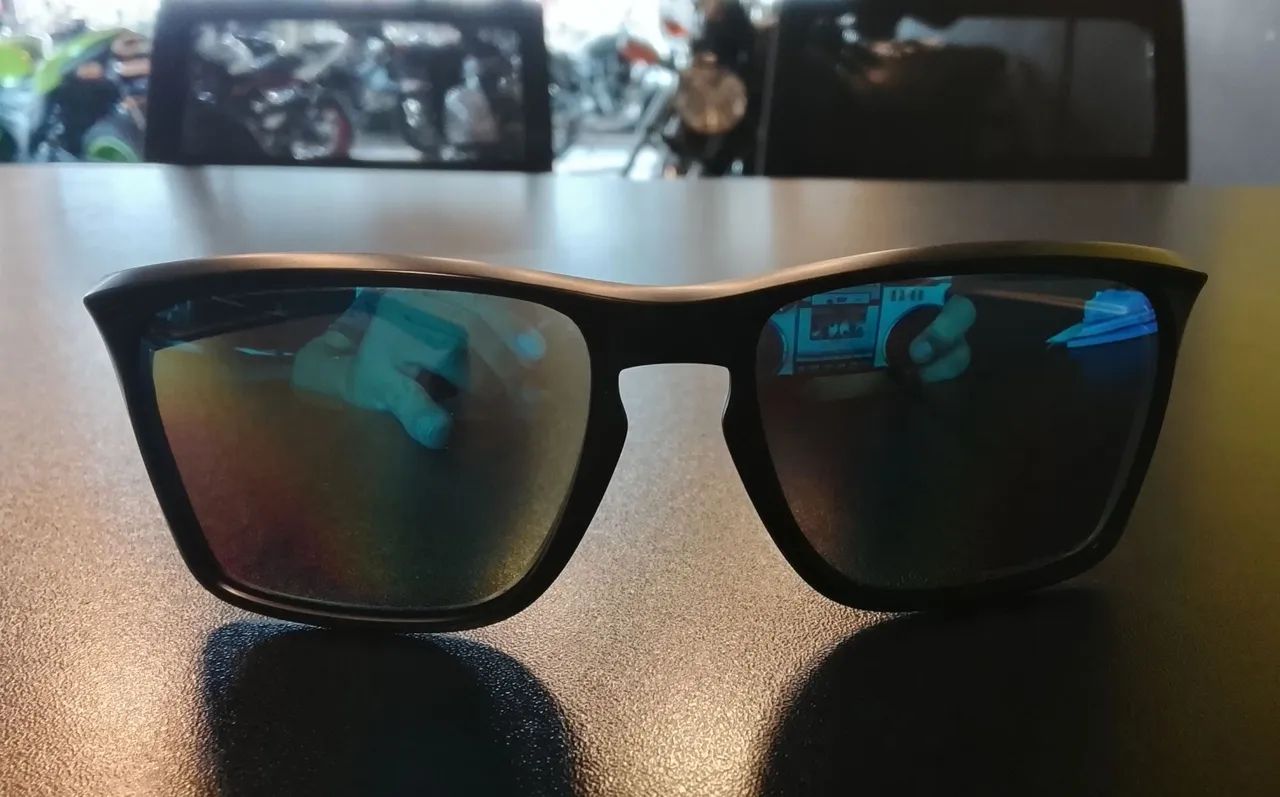 Óculos Oakley Sylas Frame Azul PRIZM - Foto 4