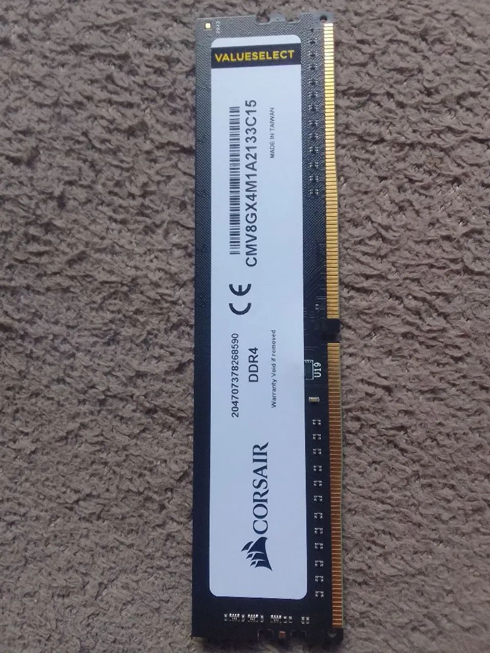 DDR4 CORSAIR 2133mhz VALUE SELECT - Memória RAM - Jacarecica