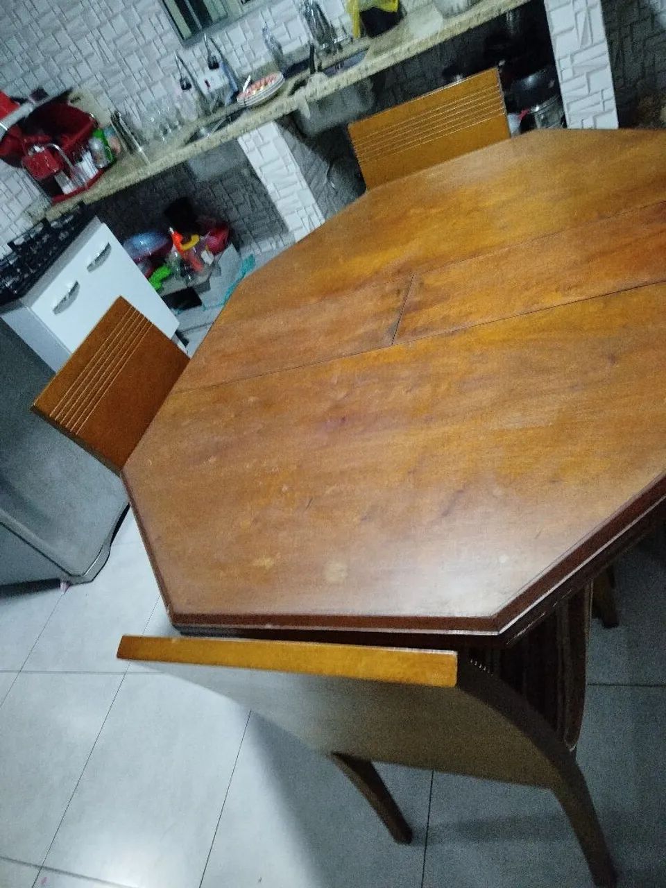 Mesa sextavada  - Foto 4