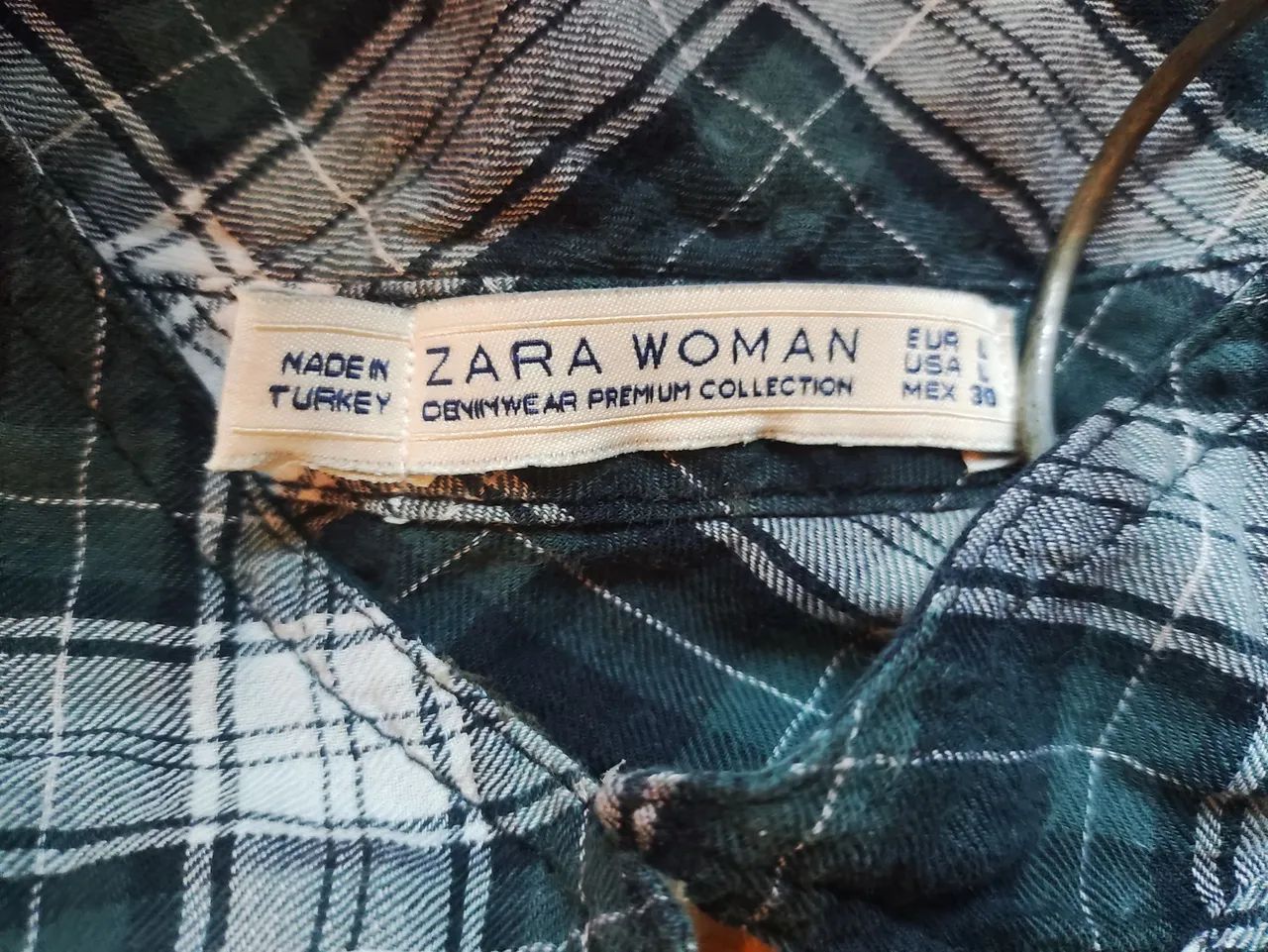 Camisa xadrez Zara - Foto 3