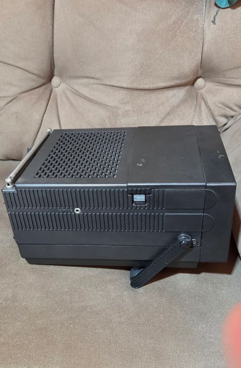 Tv portatil rara 1987 colecionáveis - Foto 4