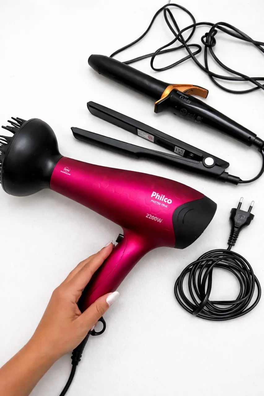 Kit Chapinha + Secador + Baby Liss - Foto 4