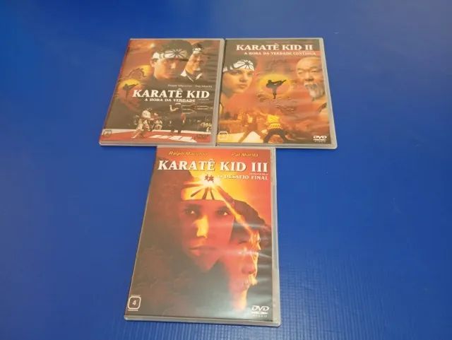 Box Dvds Karatê Kid - A Trilogia ( Excelente ) - Foto 3