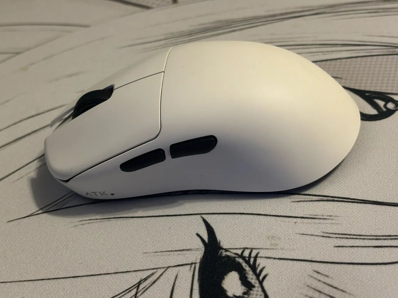 Mouse Branco Atk Blazing Sky U2v2 Mini Paw3950ultra 39g 8k