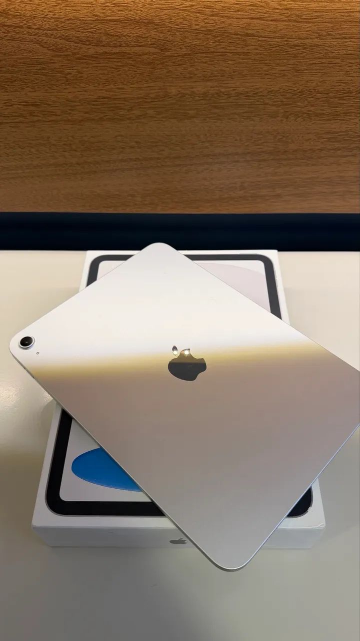 iPad 11 (A16) 128GB Silver, (pouco uso), Garantia Apple até