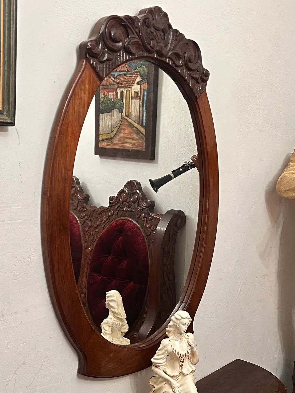 Belissimo aparador com espelho em estilo colonial - Foto 3