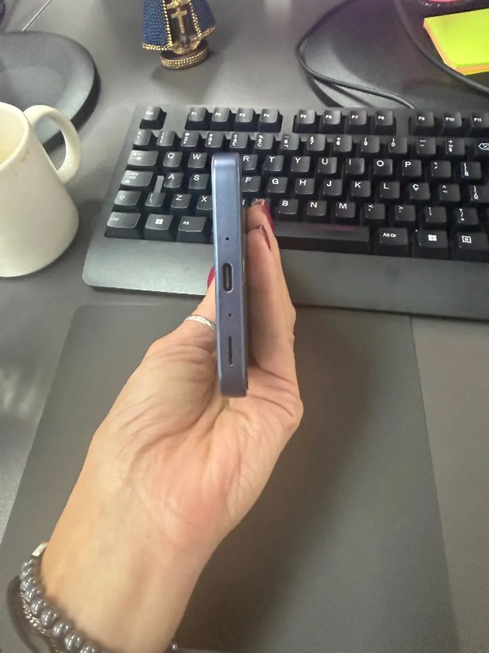 Galáxia A 35 256gb 8gb ram - Foto 5
