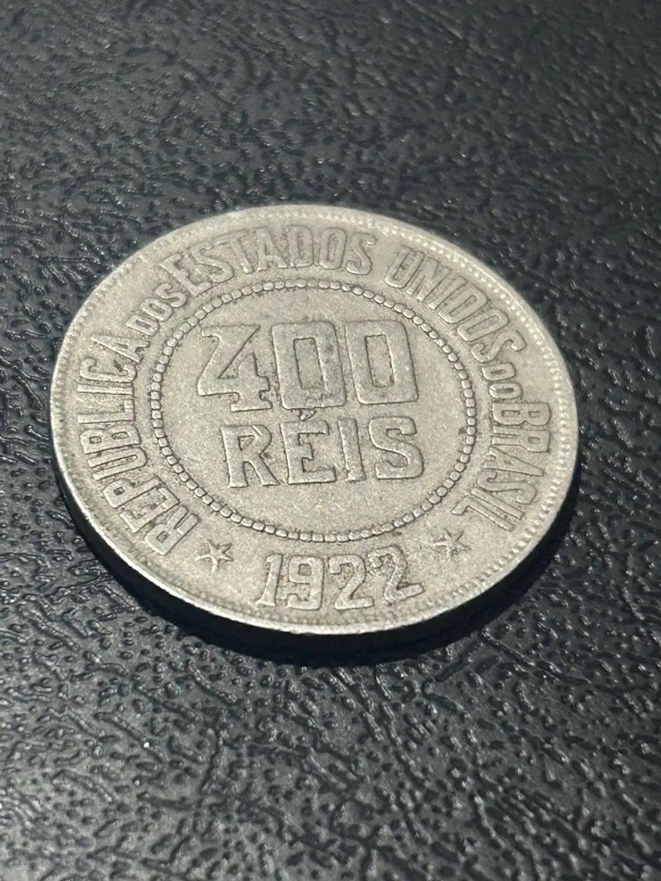 ? Moeda 400 Réis 1922 Centenário da Independência Original - Foto 3