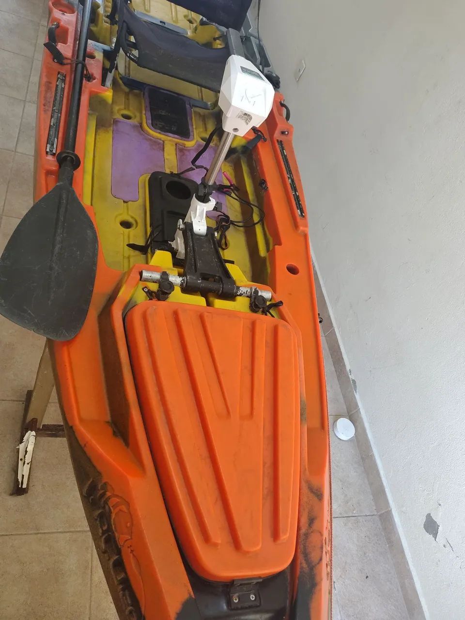 Caiaque com motor elétrico  - Foto 5