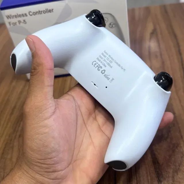 Controle Sem Fio Estilo DualSense PS5 - Compatível com PS5, Android, iOS e PC - Foto 4