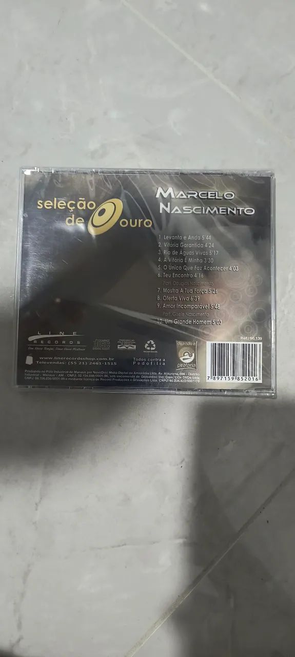 Cd Marcelo Nascimento - Seleção de Ouro  - Foto 2