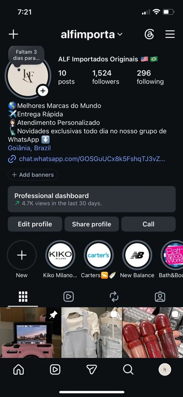 Vendo Importados + Informações! 