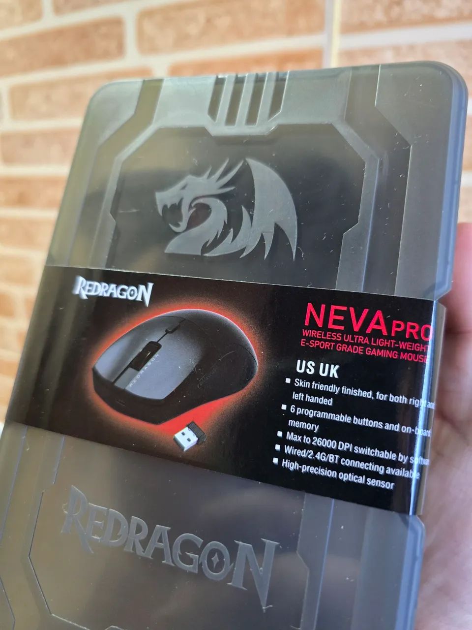 Mouse Redragon Neva Pro 4K Sem Fio  - Foto 2