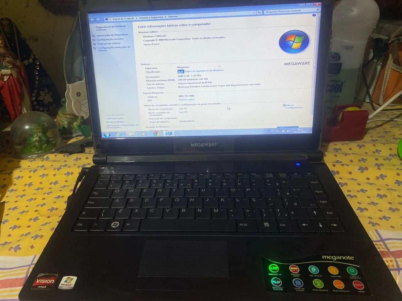 Notebook Megaware  - Foto 2