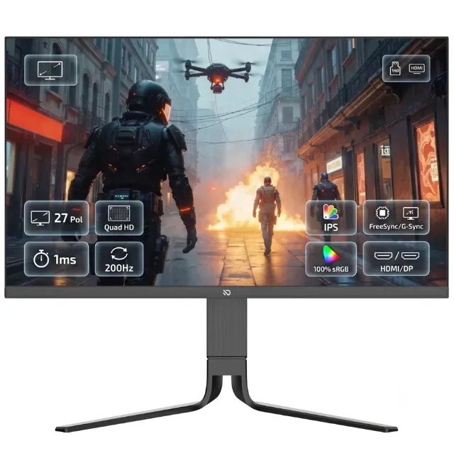 Monitor QuadHD 2K Novo Garantia e Nota - Foto 2