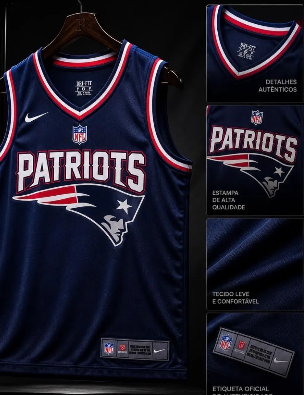 Camisetas NFL gringas 