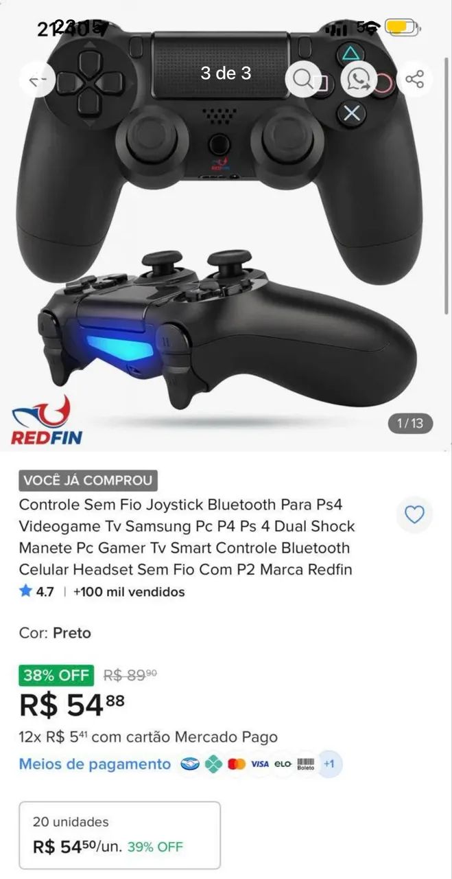 Controles Bluetooth  - Foto 3