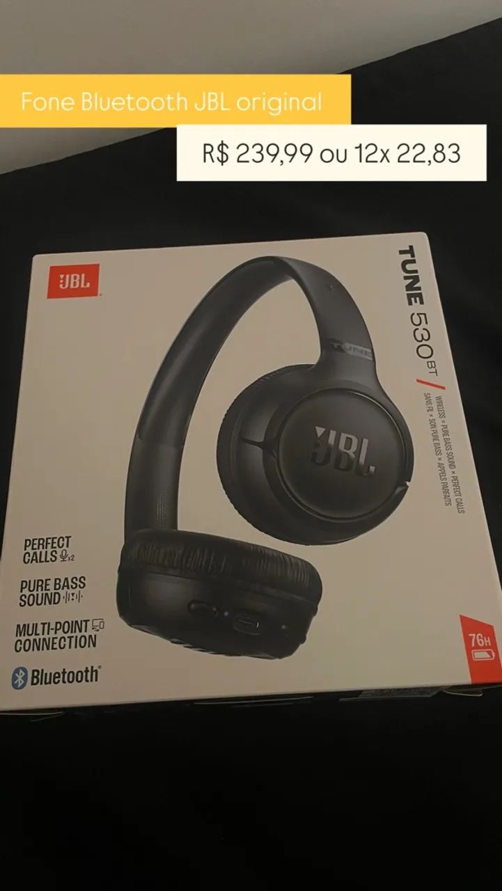 Fone Bluetooth JBL