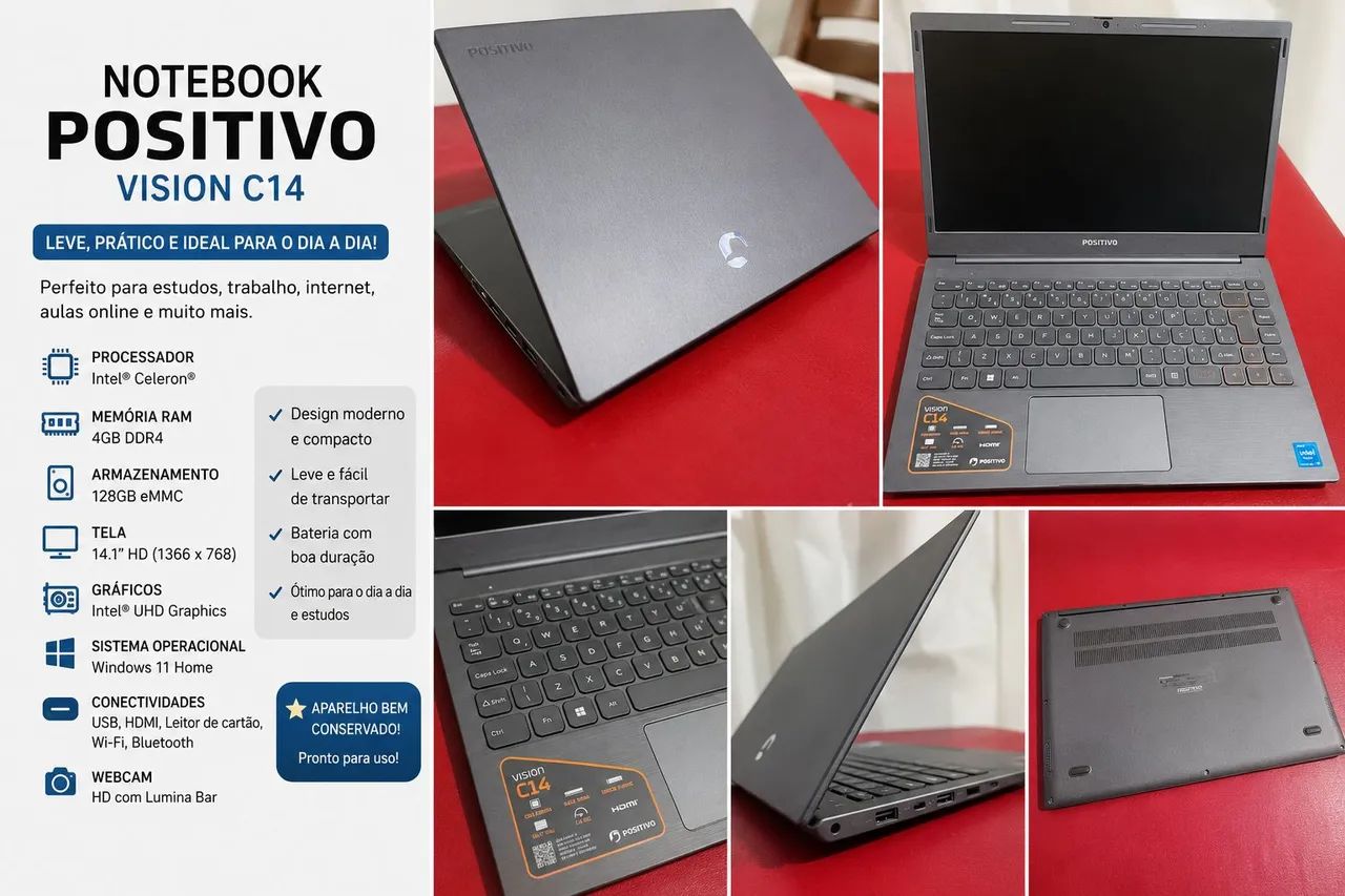 NOTEBOOK POSITIVO VISION C14