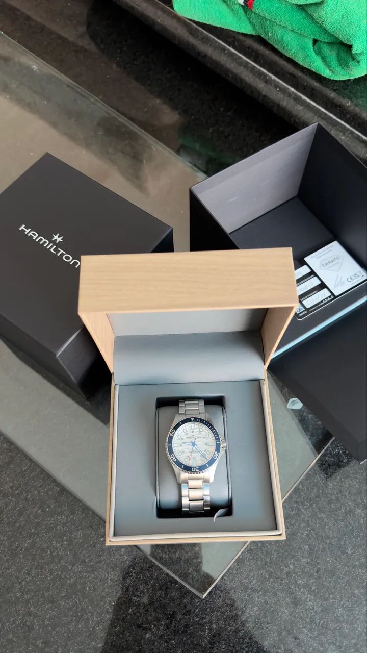 Relógio Hamilton Khaki Navy Scuba Automático H * - Foto 5