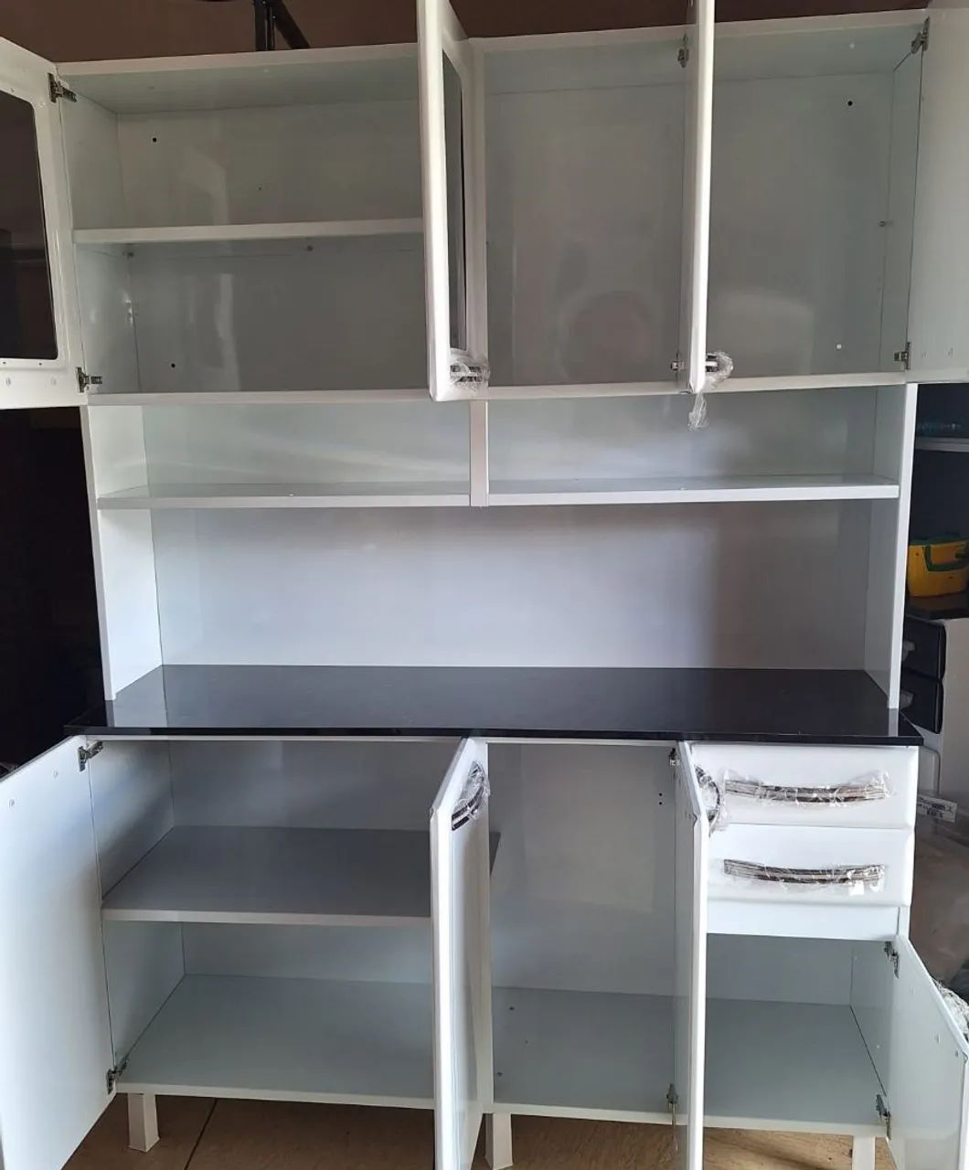 Armário novo de aço faço entrega 1550 valor medidas e marca na foto - Foto 5