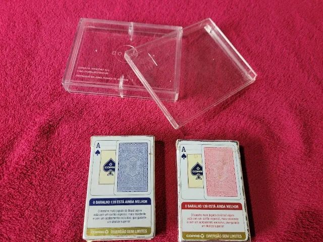 Kit Combo de Baralho Copag 139 com Caixa para as Cartas (52 Cartas cada sem Coringa) - Foto 2