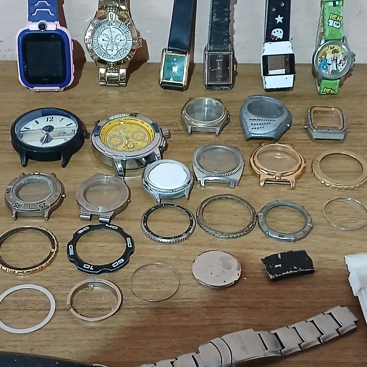 Lote de peças de relógio para reaproveitamento - Foto 4
