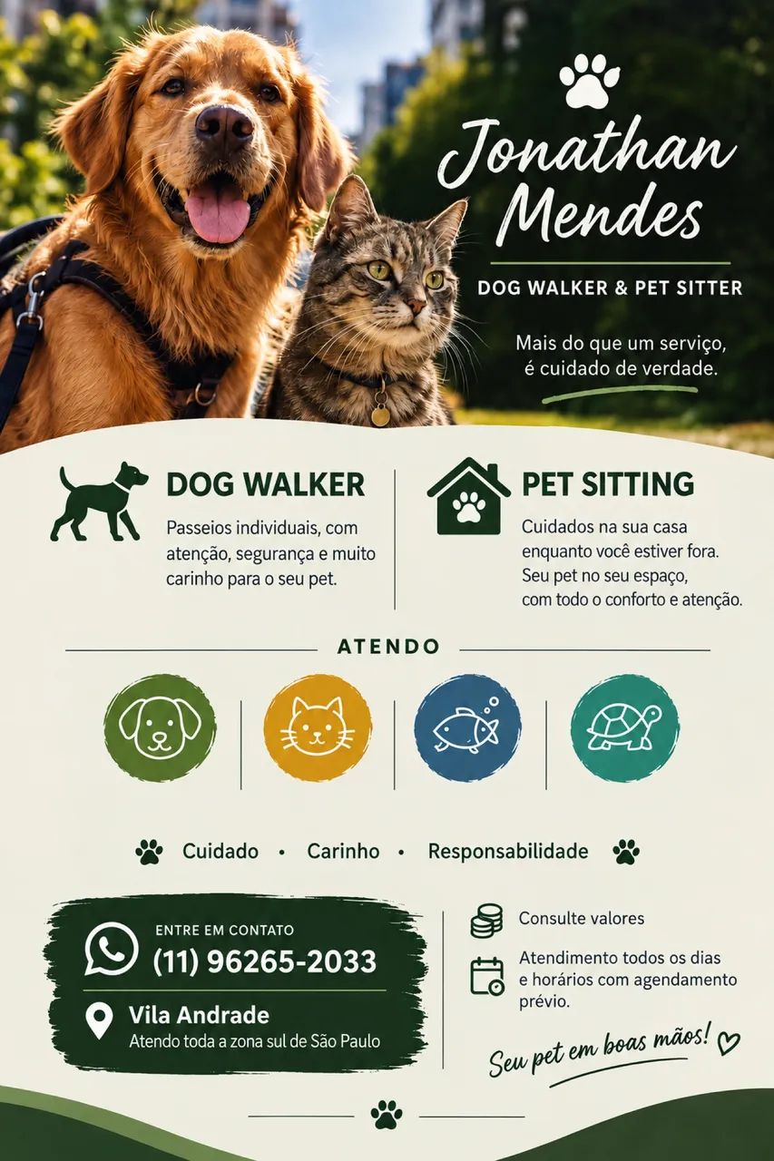 Dog walker - pet sitting