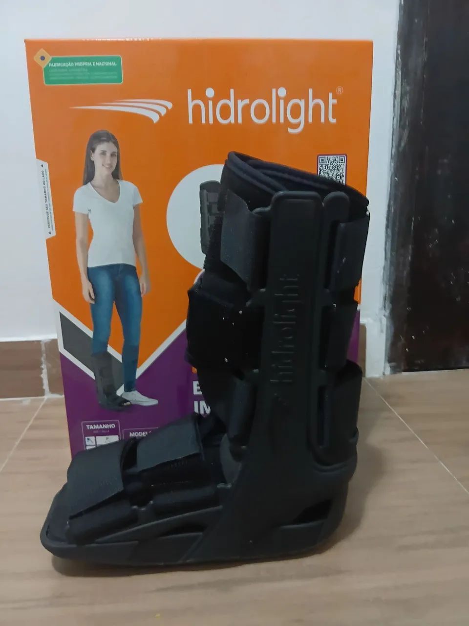 Bota ortopédica que substitui gesso da hidrolight