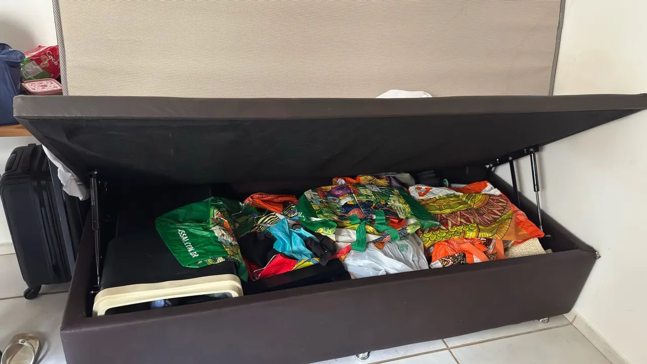 Cama box solteiro com baú  - Foto 2
