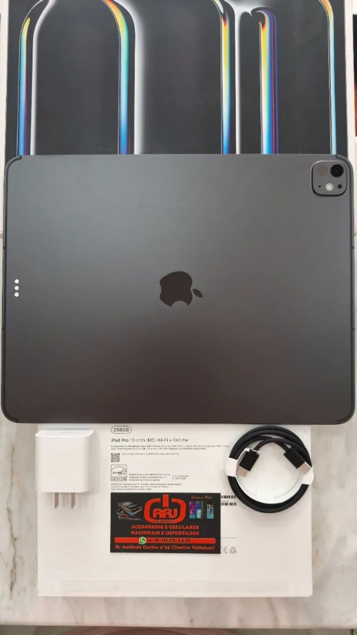  iPad Pro 13 M5 256GB NOVO - Foto 5
