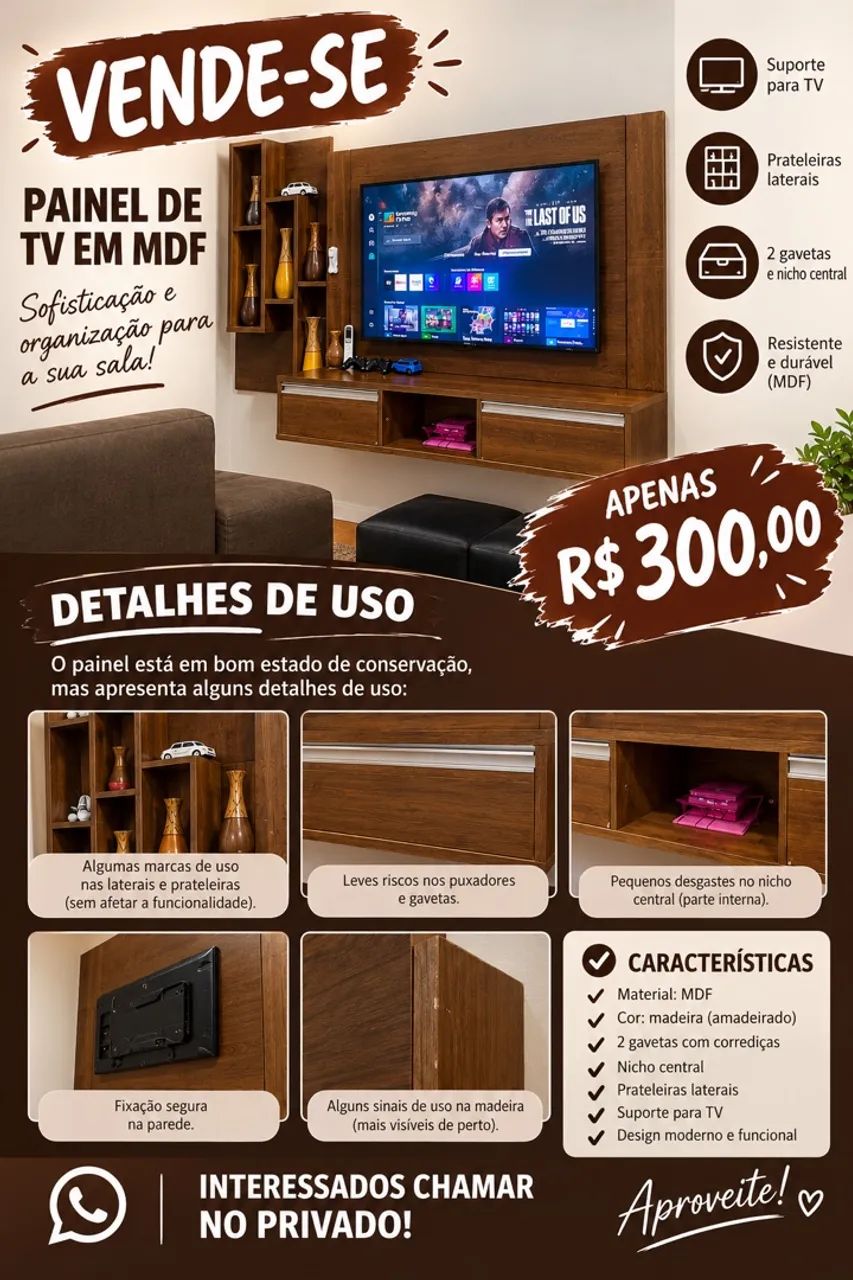 Painel de tv