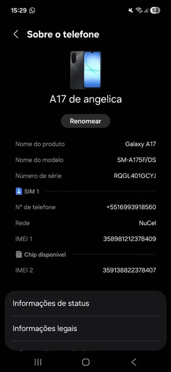 Vende-se a17 