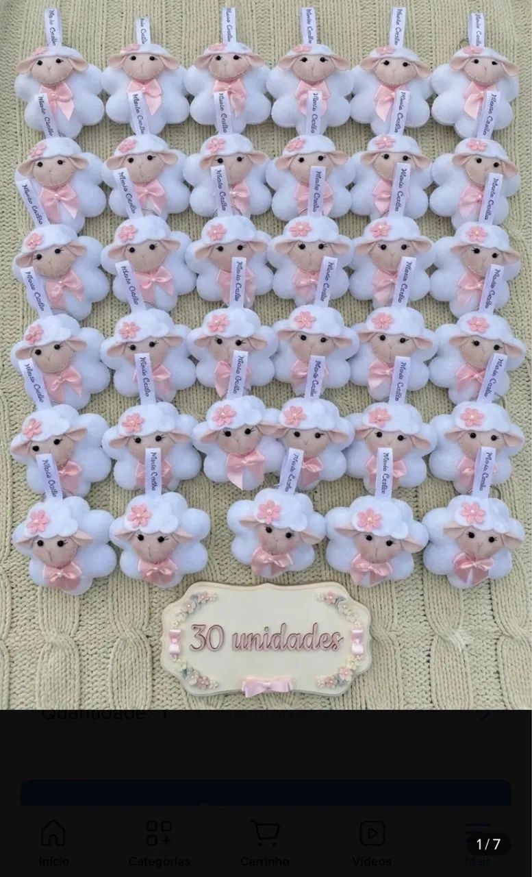 30 lembrancinhas chá de bebê e maternidade envio rápido  - Foto 2